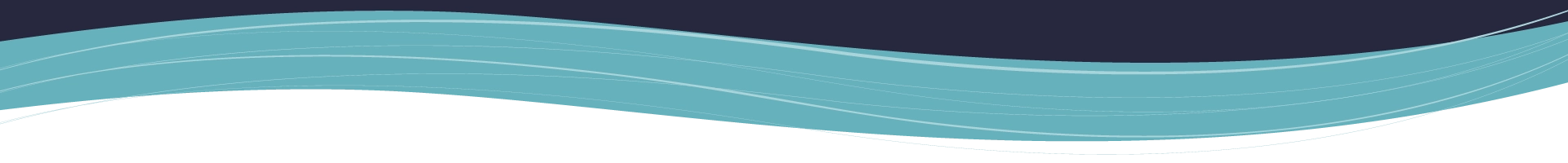 wavy graphic element in the footer